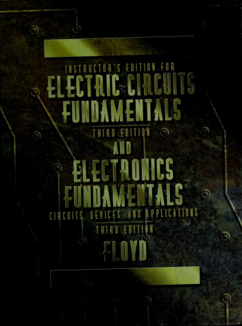 Book cover for IE:Electronics Fundamentals