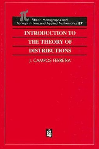 Cover of Introduction to the Theory of Distributions