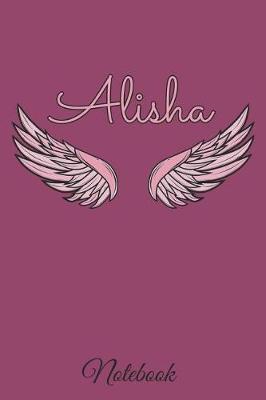 Book cover for Alisha Notebook