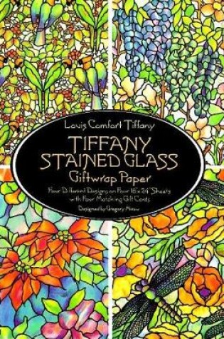 Cover of Tiffany Stained Glass Giftwrap Paper