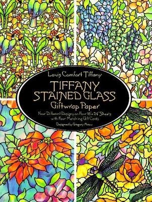 Book cover for Tiffany Stained Glass Giftwrap Paper