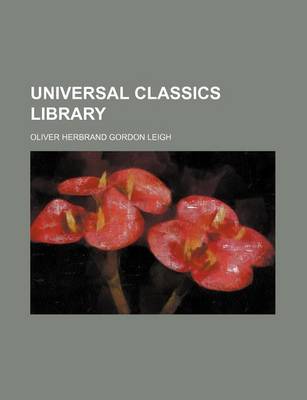 Book cover for Universal Classics Library Volume 14