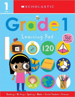 Book cover for First Grade Learning Pad: Scholastic Early Learners (Learning Pad)