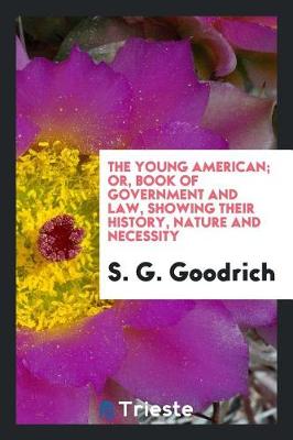 Book cover for The Young American; Or, Book of Government and Law, Showing Their History, Nature and Necessity