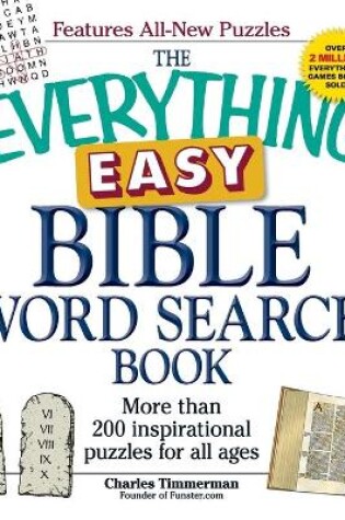 Cover of The Everything Easy Bible Word Search Book