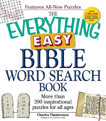 Cover of The Everything Easy Bible Word Search Book