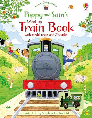 Cover of Poppy and Sam's Wind-up Train Book