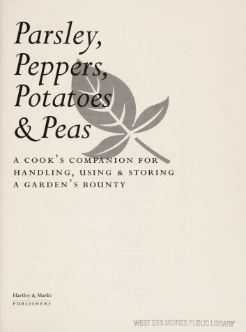 Book cover for Parsley, Peppers, Potatoes & Peas