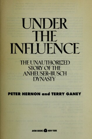 Cover of Under the Influence