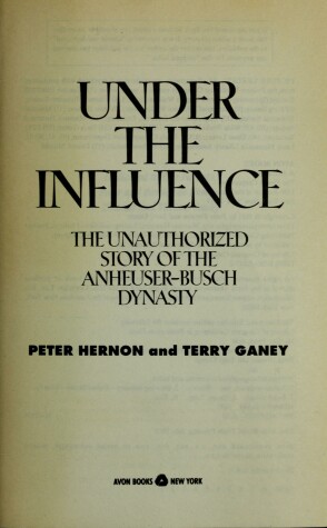 Book cover for Under the Influence