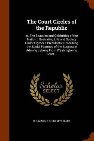 Cover of The Court Circles of the Republic