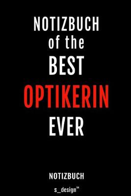 Cover of Notizbuch fur Optiker / Optikerin