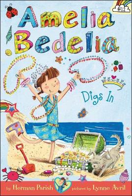Book cover for Amelia Bedelia Digs in