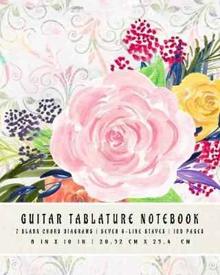 Book cover for Guitar Tablature Notebook