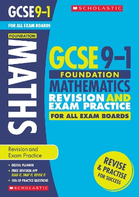 Book cover for Maths Foundation Revision and Exam Practice Book for All Boards