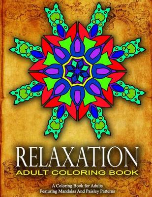 Cover of RELAXATION ADULT COLORING BOOK -Vol.20