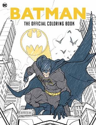 Book cover for Batman: The Official Coloring Book