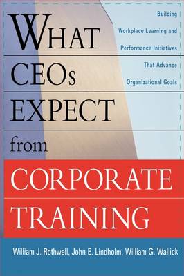 Book cover for What Ceos Expect from Corporate Training