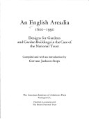 Book cover for An English Arcadia, 1600-1990