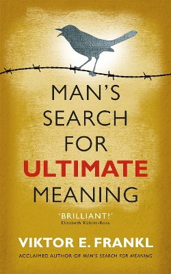 Cover of Man's Search for Ultimate Meaning