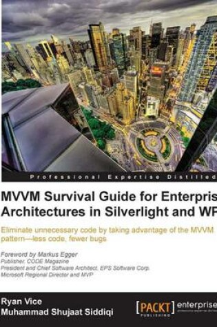 Cover of MVVM Survival Guide for Enterprise Architectures in Silverlight and WPF