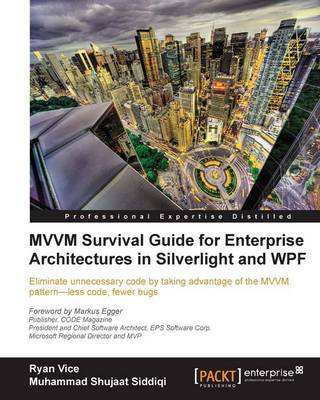 Book cover for MVVM Survival Guide for Enterprise Architectures in Silverlight and WPF