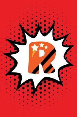 Cover of Superhero Comic Book 'R' Monogram Journal