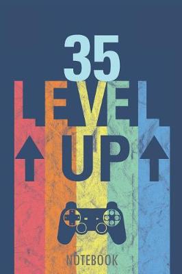 Book cover for 35 Level Up - Notebook