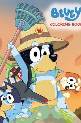 Cover of Bluey Coloring Book