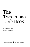 Book cover for Two-in-one Herb Book