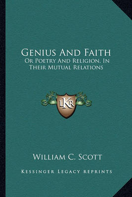 Book cover for Genius and Faith