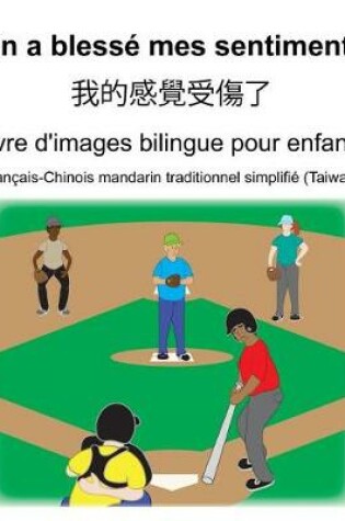 Cover of Français-Chinois mandarin traditionnel simplifié (Taiwan) On a blessé mes sentiments/我的感覺受傷了 Livre d'images bilingue pour enfants