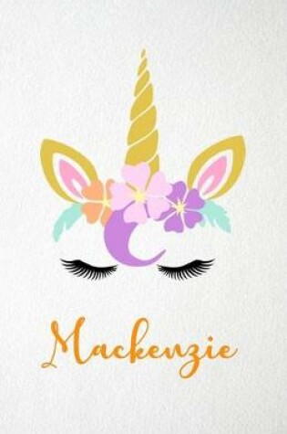 Cover of Mackenzie A5 Lined Notebook 110 Pages