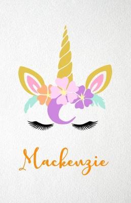 Book cover for Mackenzie A5 Lined Notebook 110 Pages