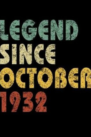 Cover of Legend Since October 1932