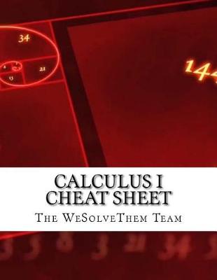 Book cover for Calculus I Cheat Sheet