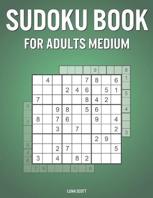 Book cover for Sudoku Book For Adults Medium