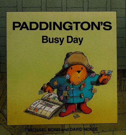 Book cover for Paddington's Busy Day