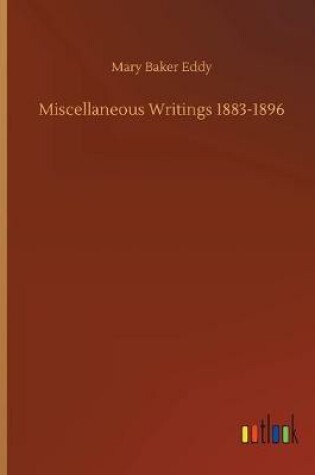 Cover of Miscellaneous Writings 1883-1896