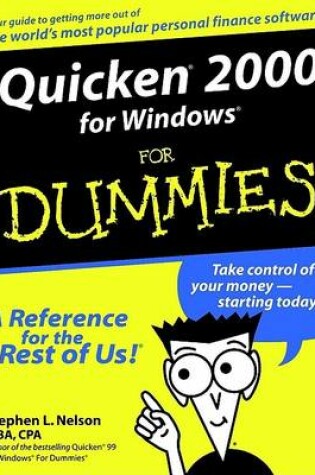 Cover of Quicken 2000 for Dummies
