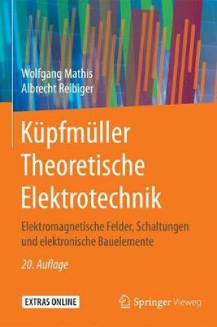 Cover of Kupfmuller Theoretische Elektrotechnik