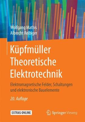 Book cover for Kupfmuller Theoretische Elektrotechnik