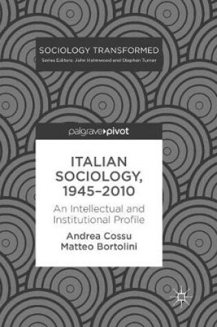 Cover of Italian Sociology,1945–2010