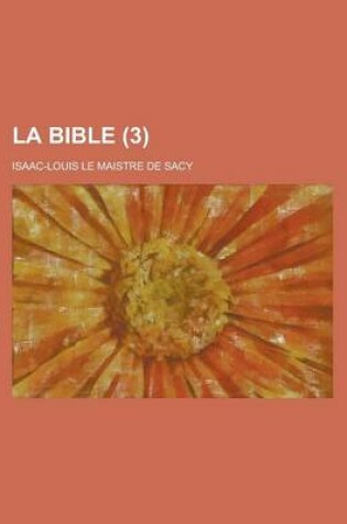 Cover of La Bible (3 )