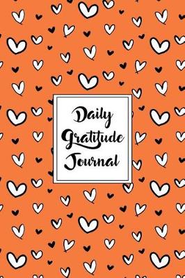 Cover of Gratitude Journal Scribbly Hearts Pattern 10