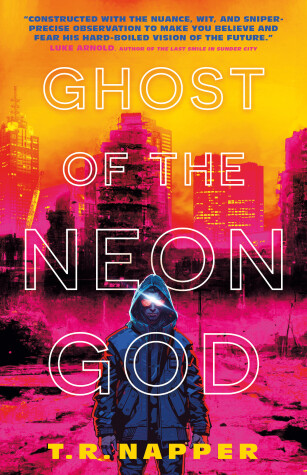 Book cover for Ghost of the Neon God