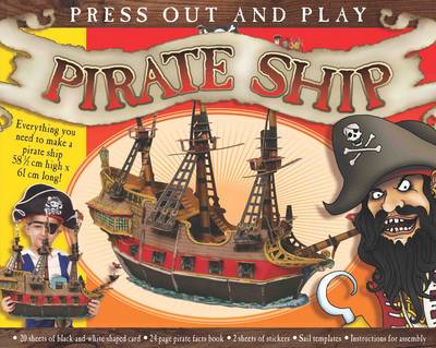 Book cover for Press Out and Play Pirate Ship