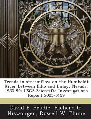 Book cover for Trends in Streamflow on the Humboldt River Between Elko and Imlay, Nevada, 1950-99