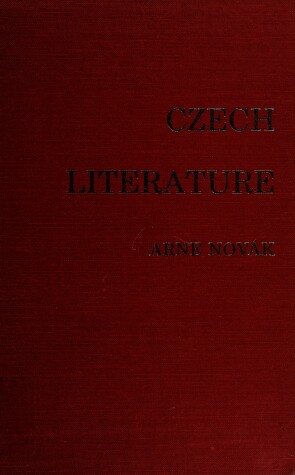 Book cover for Czech Literature