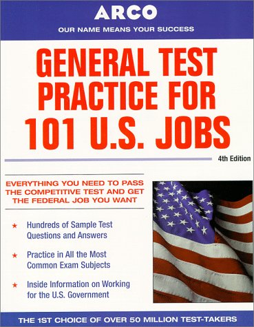 Book cover for General Test Practice for 101 U.S. Jobs